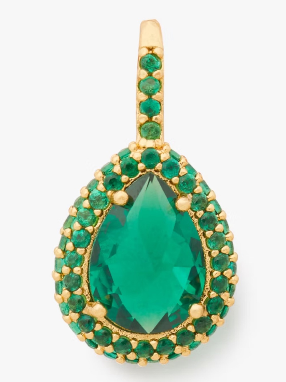 Kate Spade Brilliant Statements Pavé Halo Drop Earrings - Picture 3 of 4